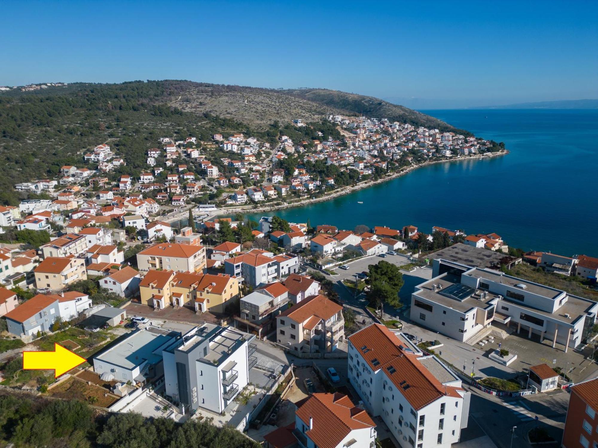 Apartments Patricia Trogir Bagian luar foto